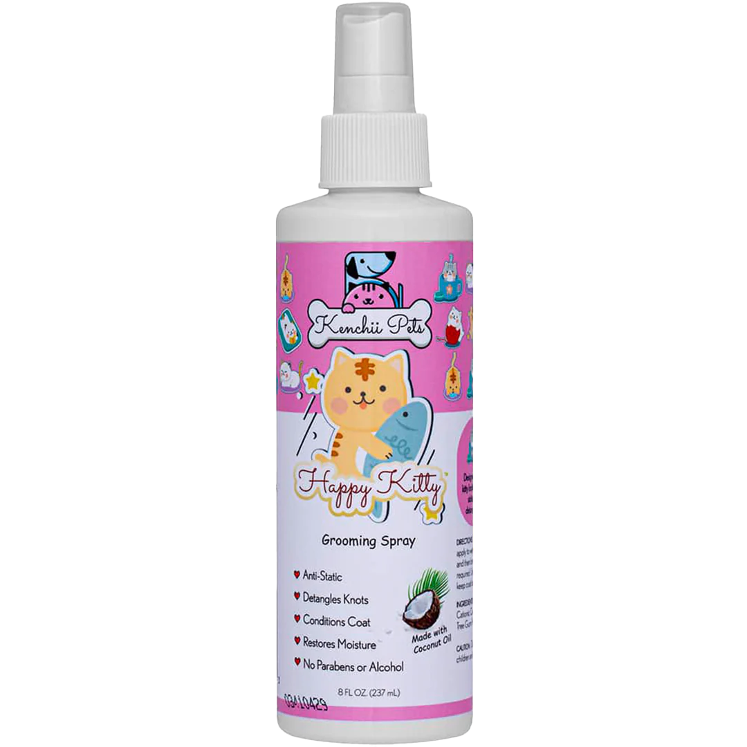 Happy Kitty Grooming Spray 8oz by Kenchii
