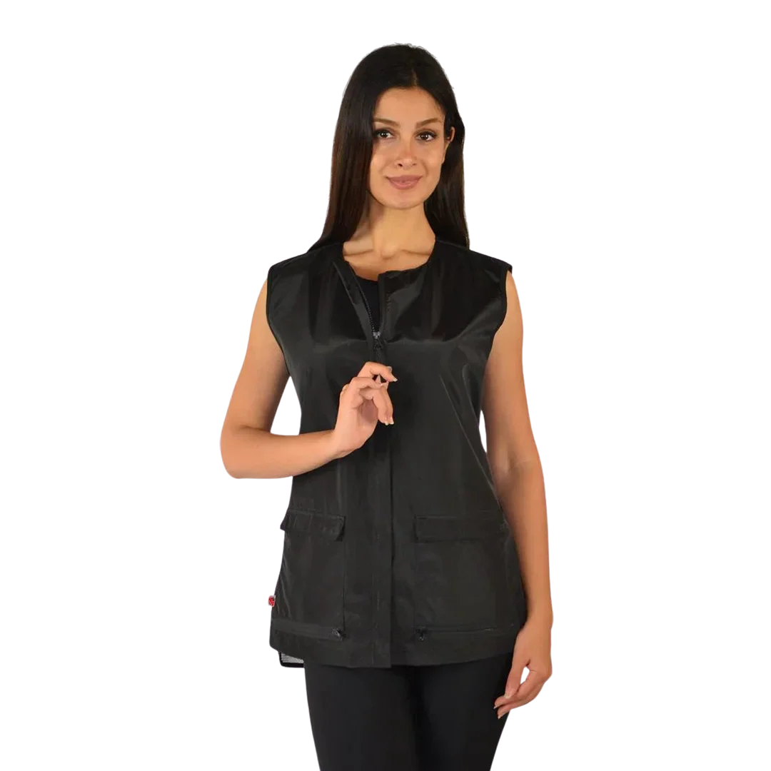 Ladies Waterproof Black Vest by Ladybird Line - Image 3