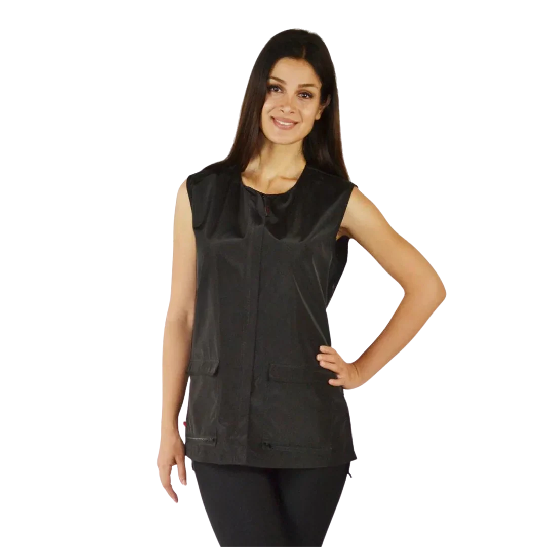 Ladies Waterproof Black Vest by Ladybird Line - Image 4