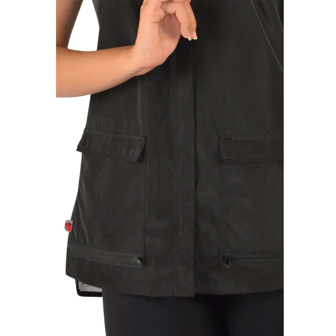 Ladies Waterproof Black Vest by Ladybird Line - Image 5