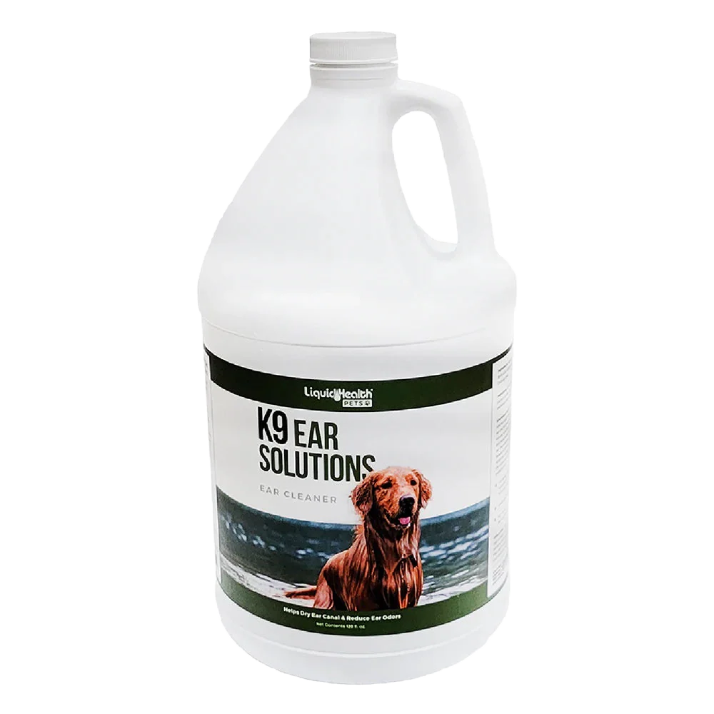 Ear Solution with Colloidal Silver Gallon by Liquid Health Pets