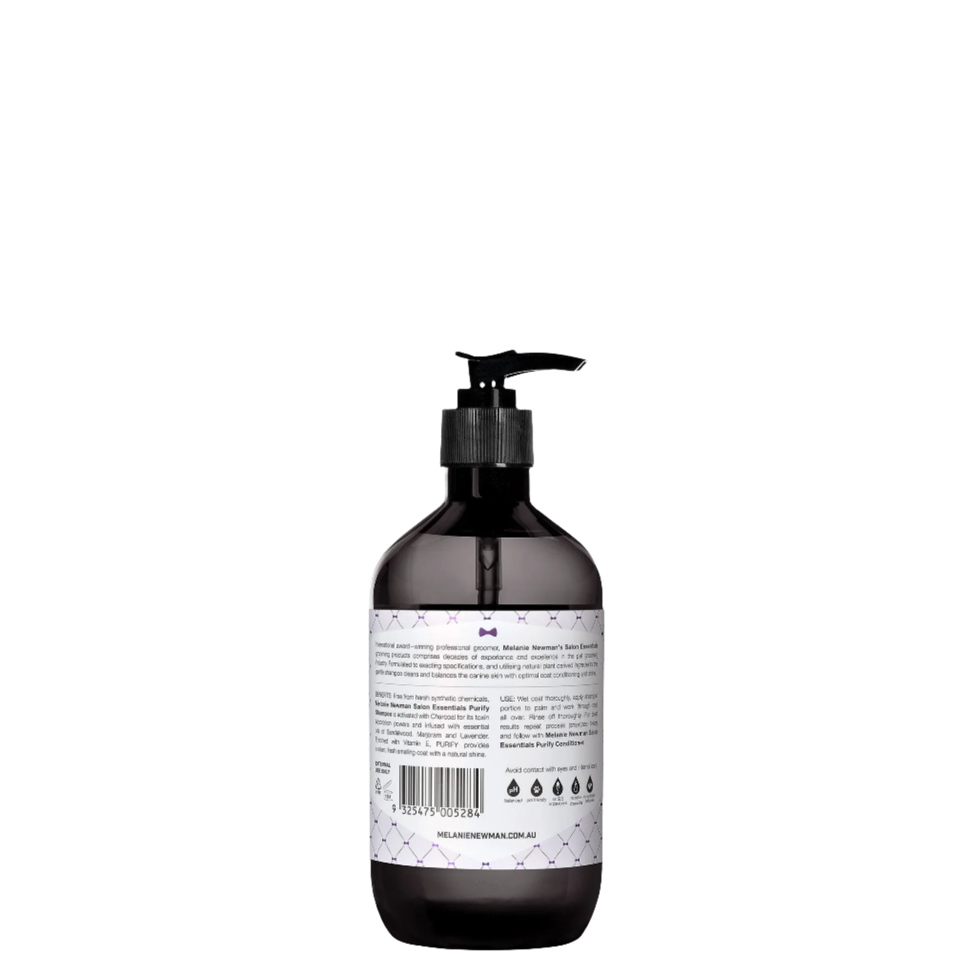 Purify Shampoo 500ml by Melanie Newman - Image 2