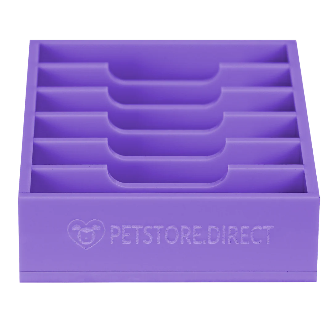 Mini Wide 6 Blade Holder Lavender by PetStore.Direct - Image 2