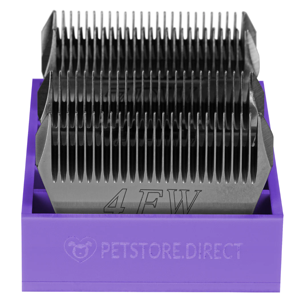 Mini Wide 6 Blade Holder Lavender by PetStore.Direct - Image 3