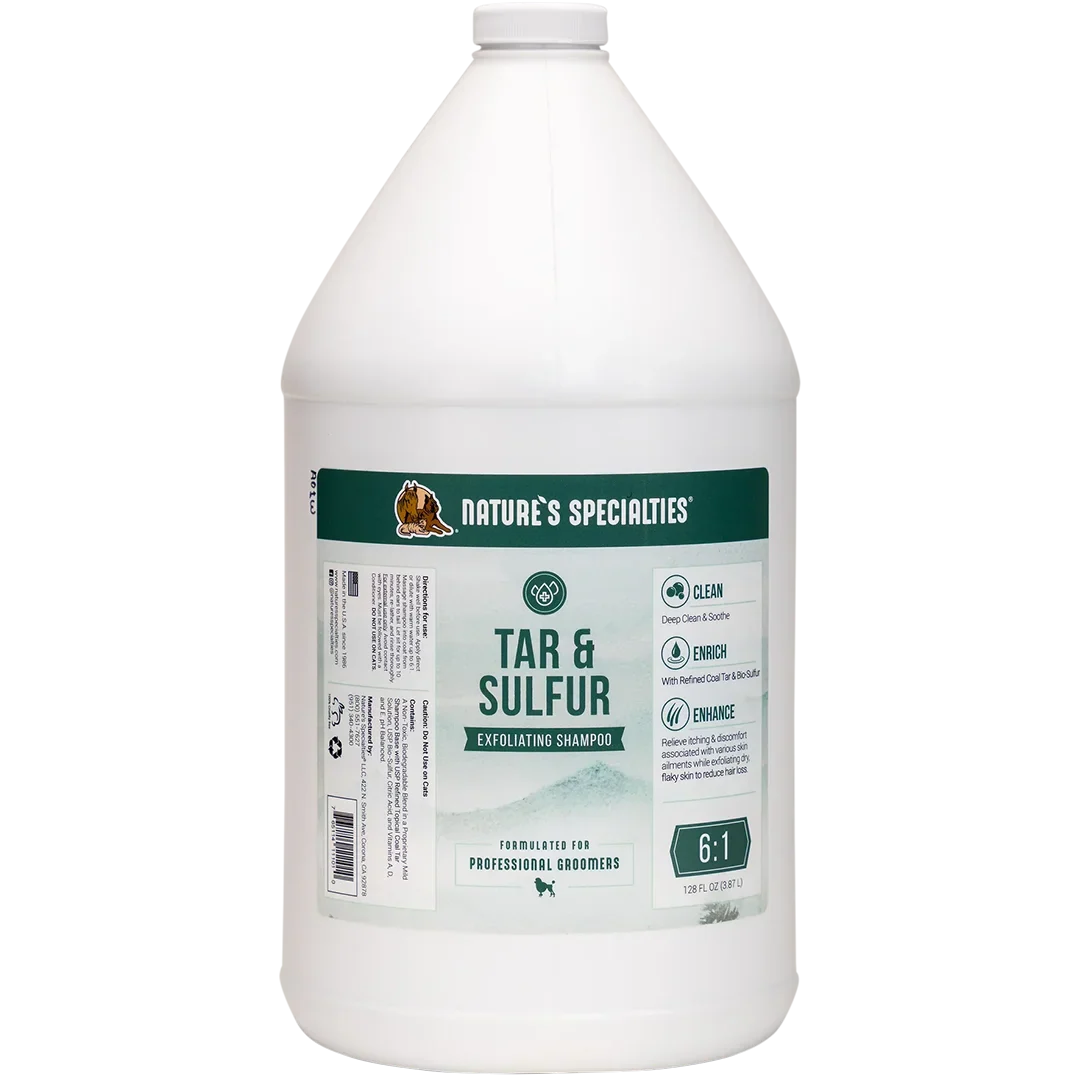 Tar and Sulfur Shampoo Gallon by Nature's Specialties