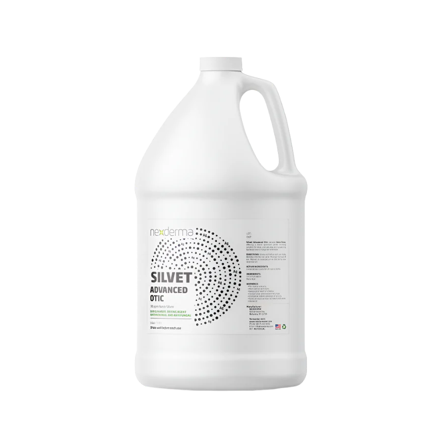 Silvet Advanced Otic Ear Cleaner Gallon by Nexderma