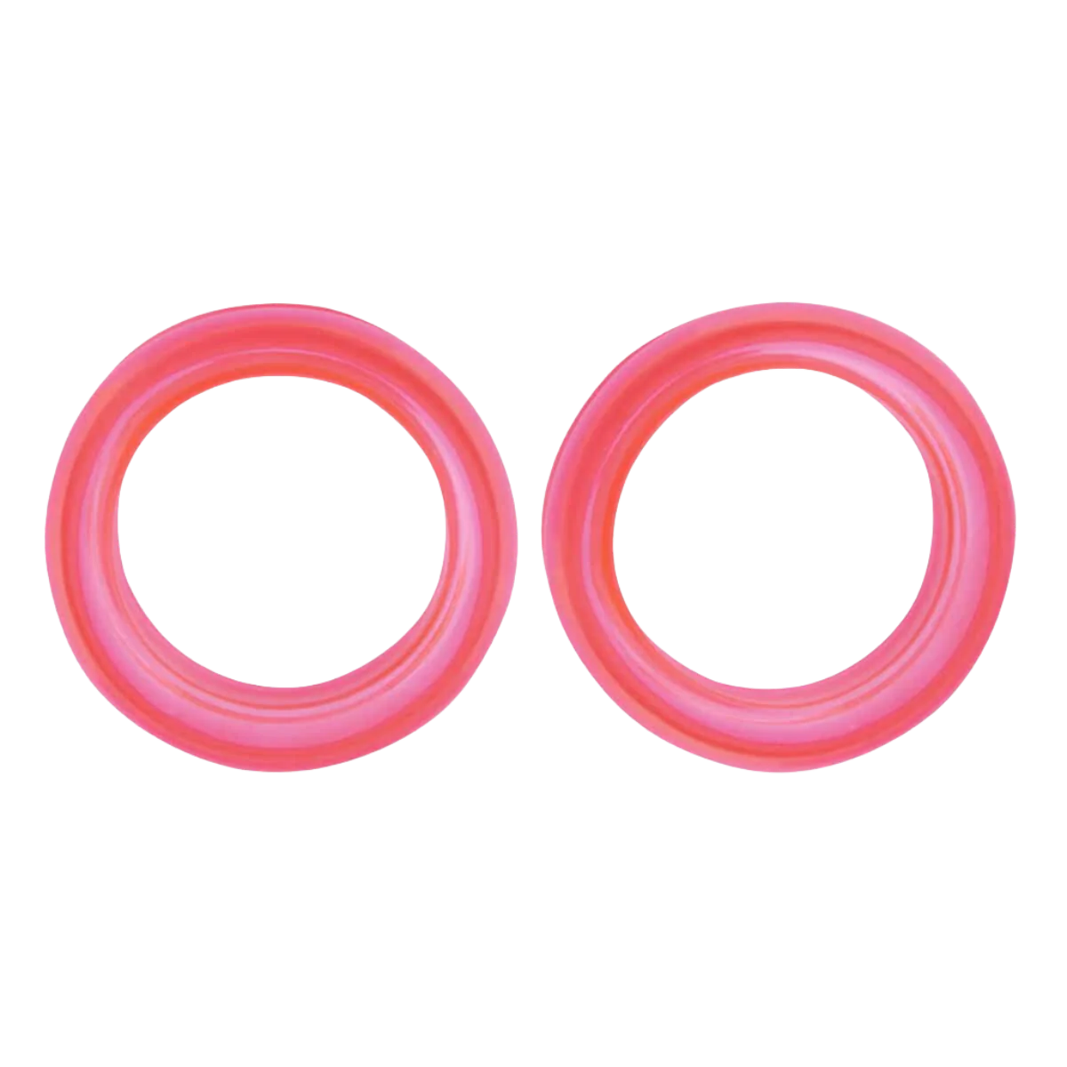 Pack of 2 Premium Scissor Finger Ring Inserts in Pink by PetStore.Direct - Image 2