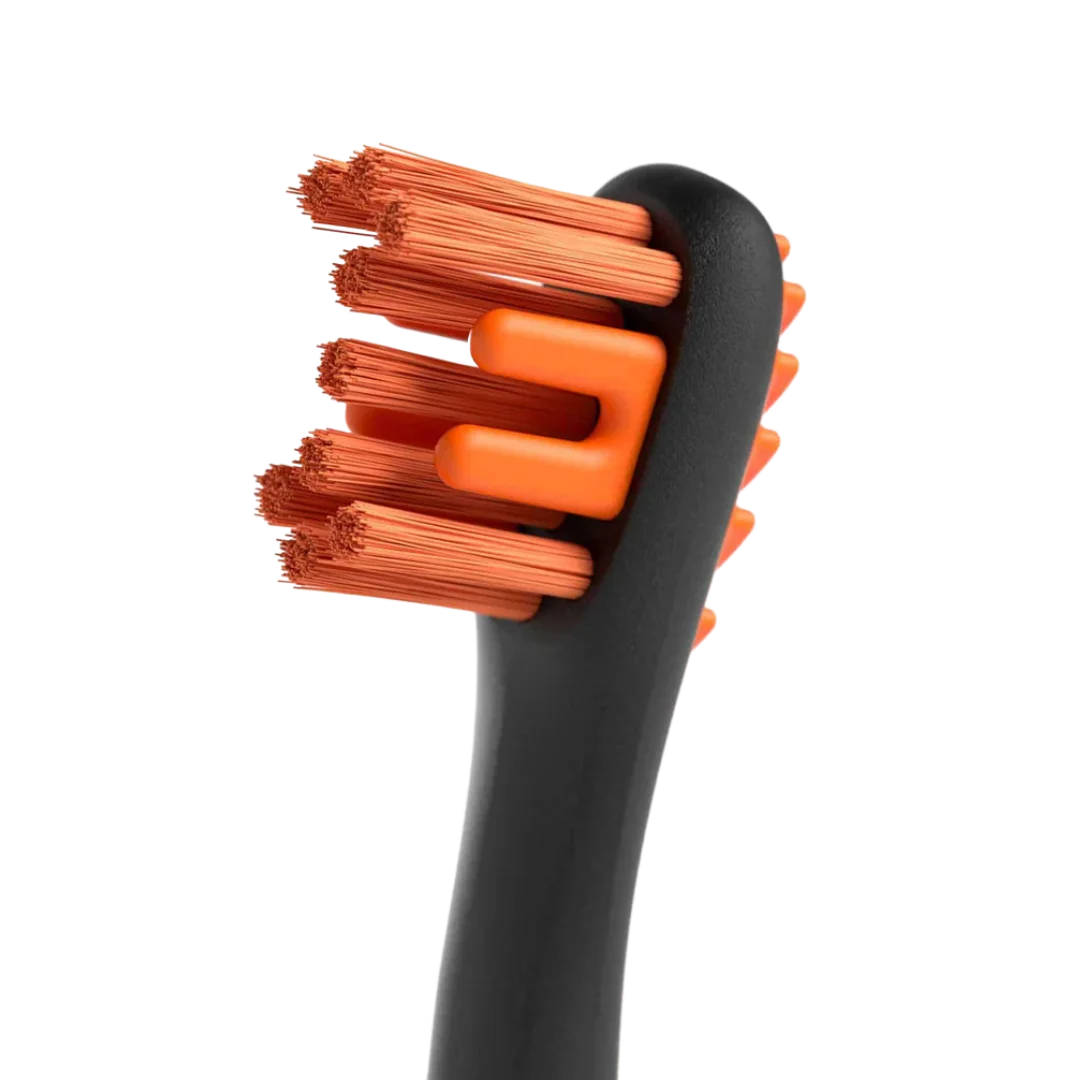 Orange Brushmate Premium Toothbrush with Biteblock Medium by Paw Ready - Image 5