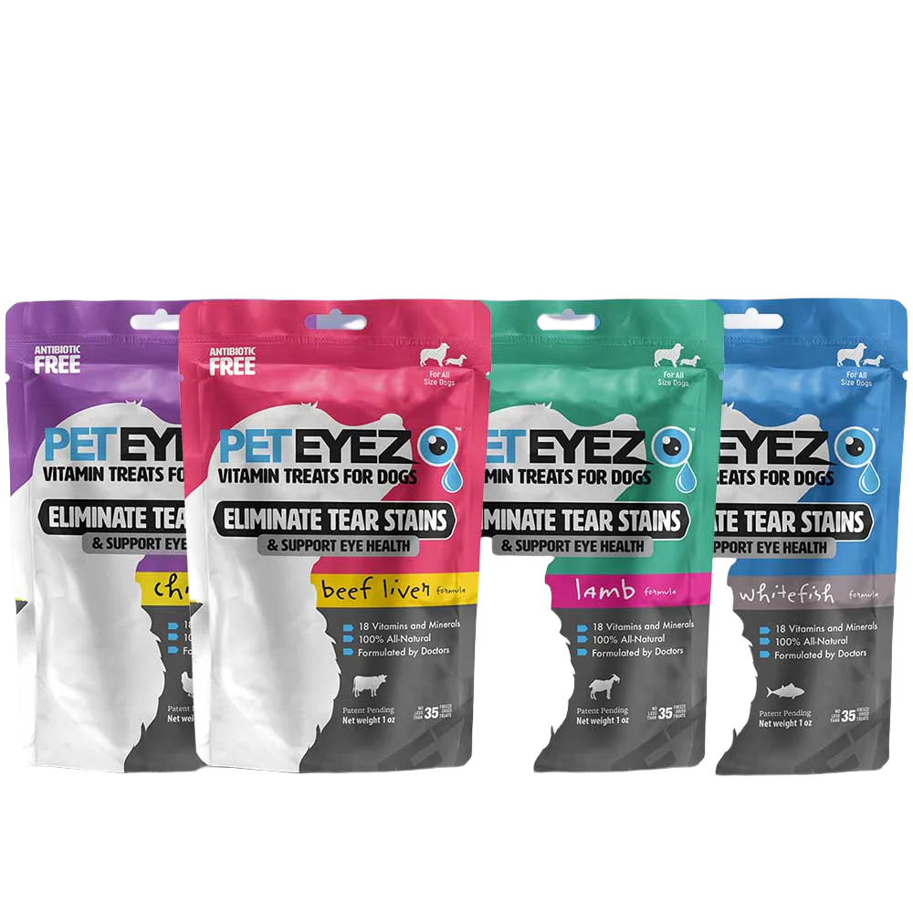 Chicken, Lamb, Beef Liver, and Whitefish Dog Treats Bundle by Pet Eyez - Image 2