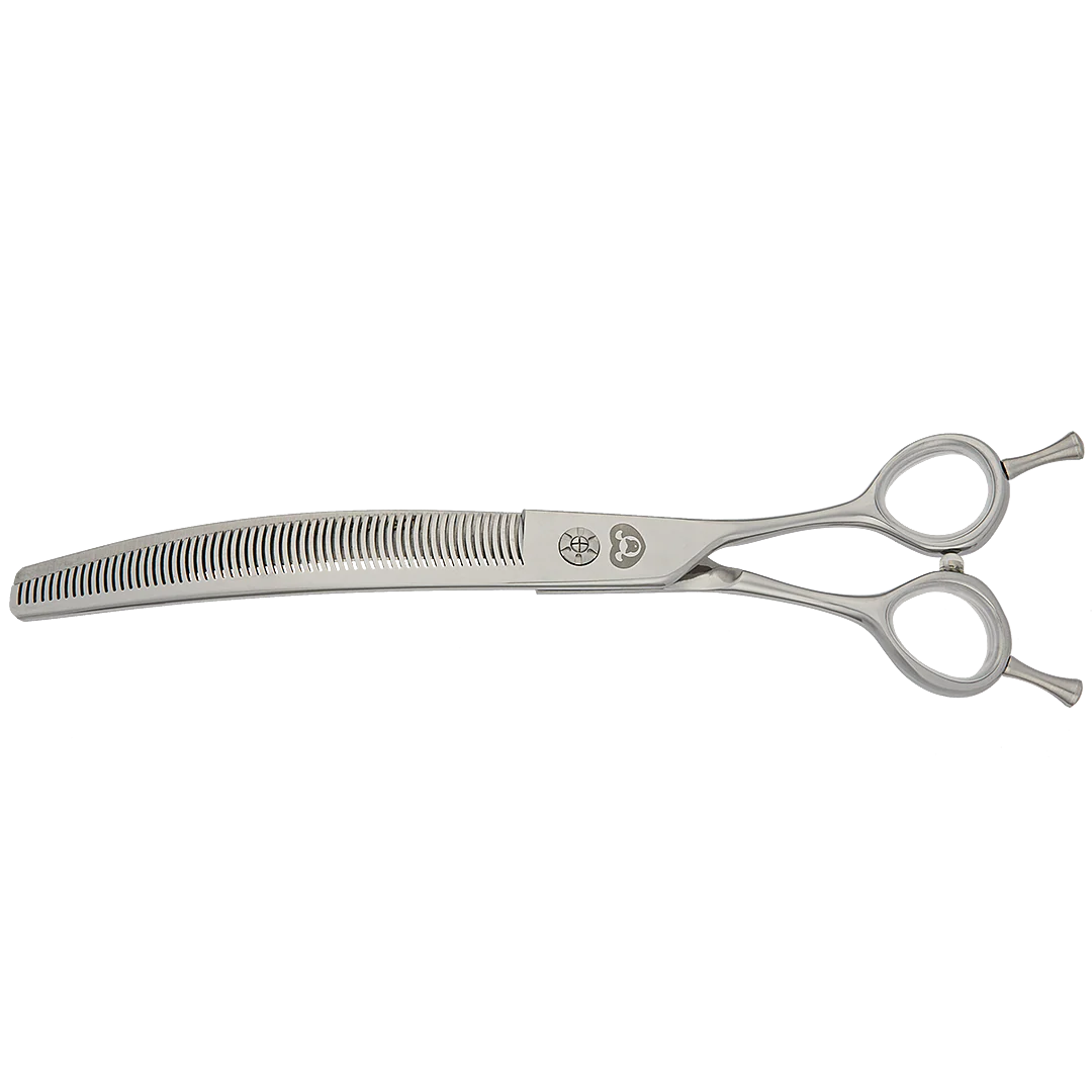 8" 60T Curved Blender Thinner Shear by PetStore.Direct - Image 3