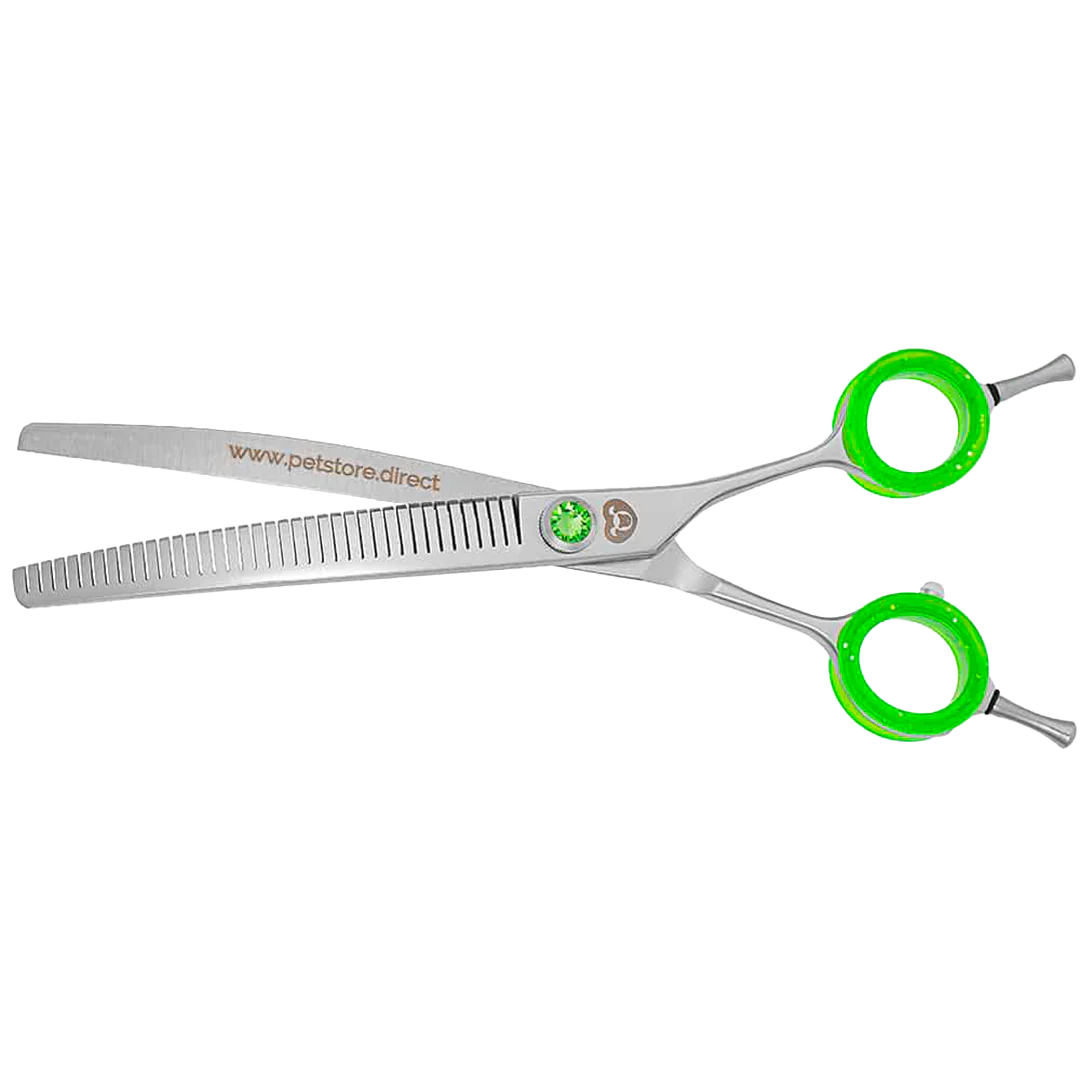 7" 38T Curved Piano Blending Shears by PetStore.Direct - Image 2