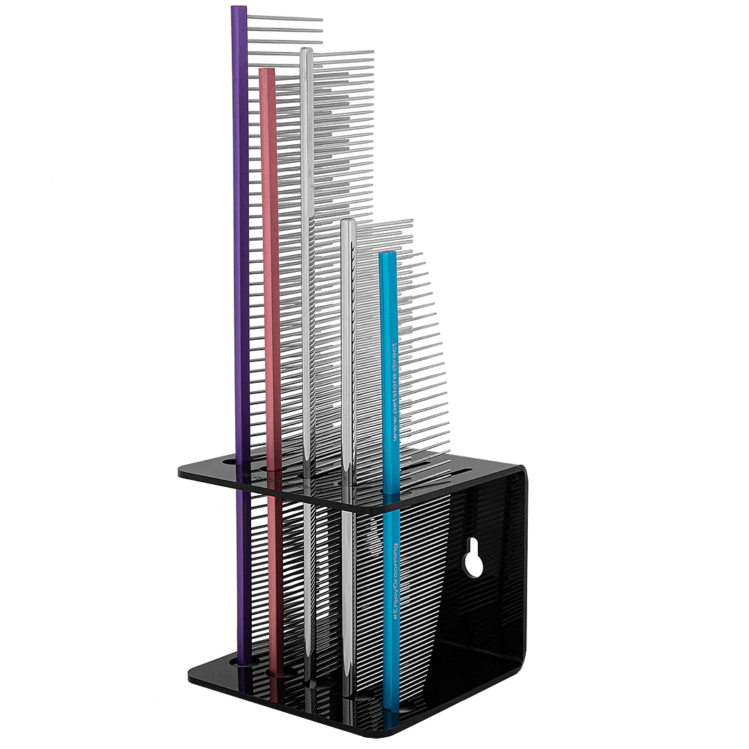 Comb Holder For Wall and Table Black by PetStore.Direct - Image 2