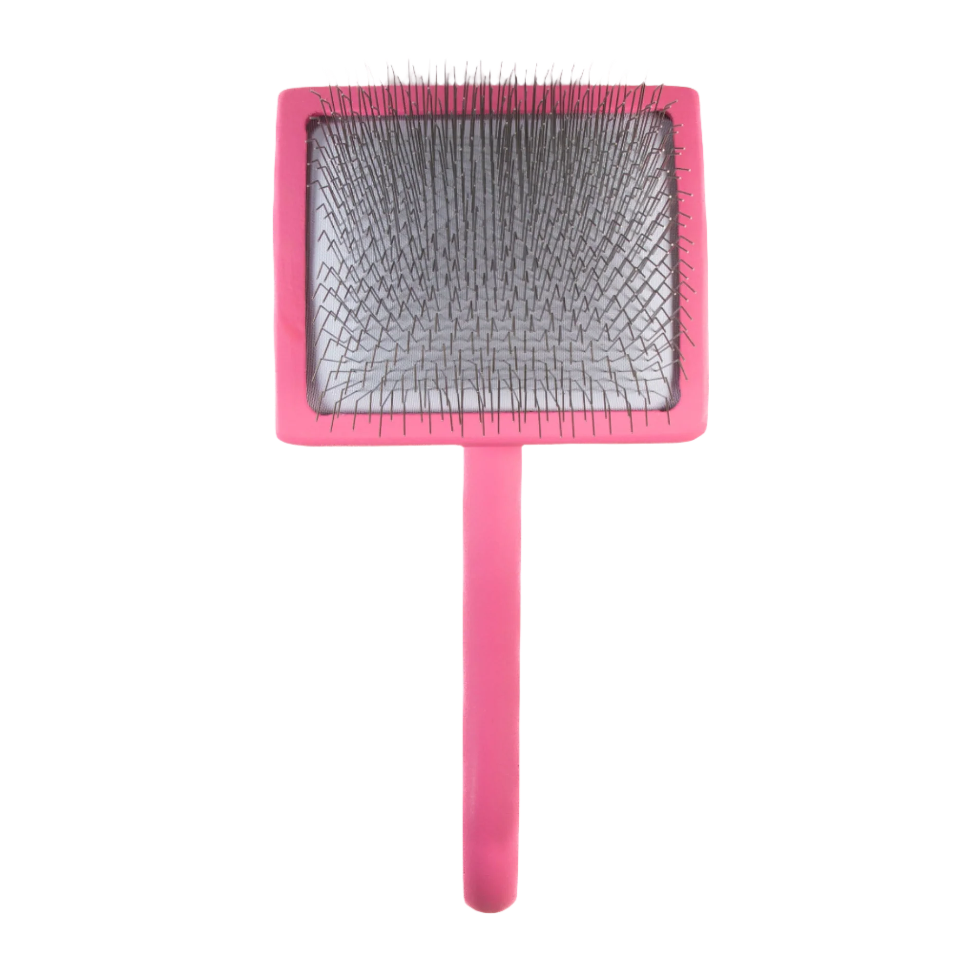 Large Curved Pink Dematting Brush by PetStore.Direct - Image 2