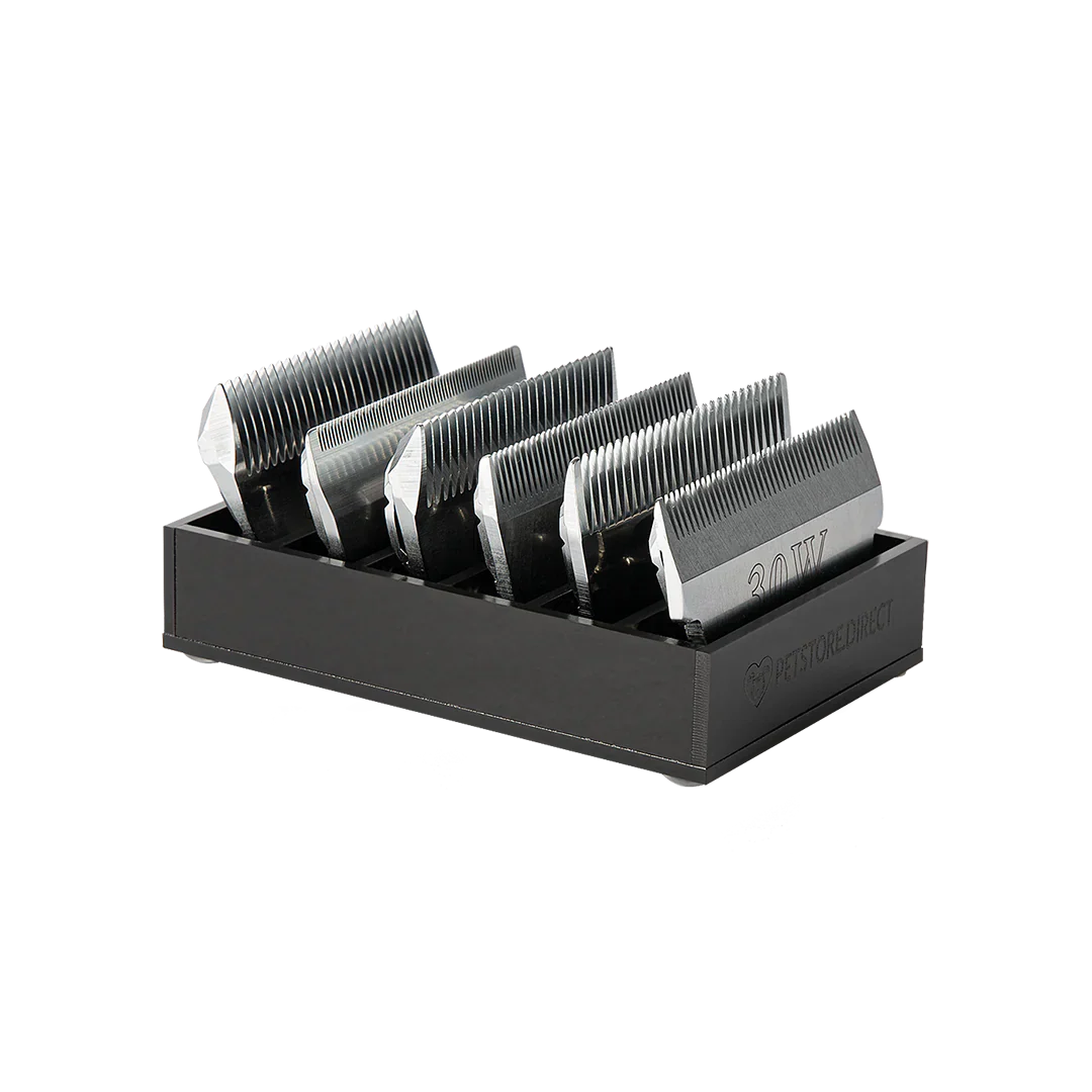 Mini Wide 6 Blade Holder Black by PetStore.Direct - Image 2