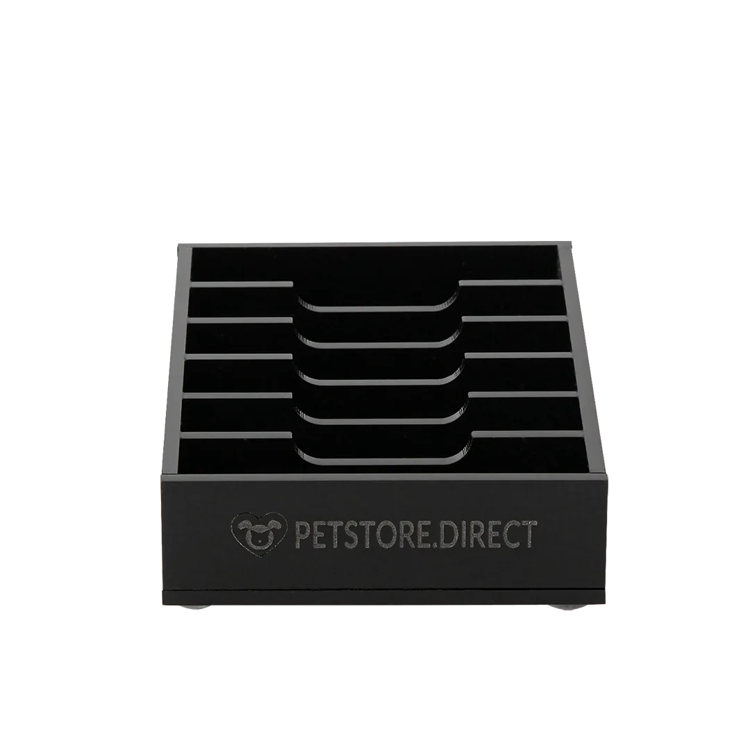 Mini Wide 6 Blade Holder Black by PetStore.Direct - Image 5