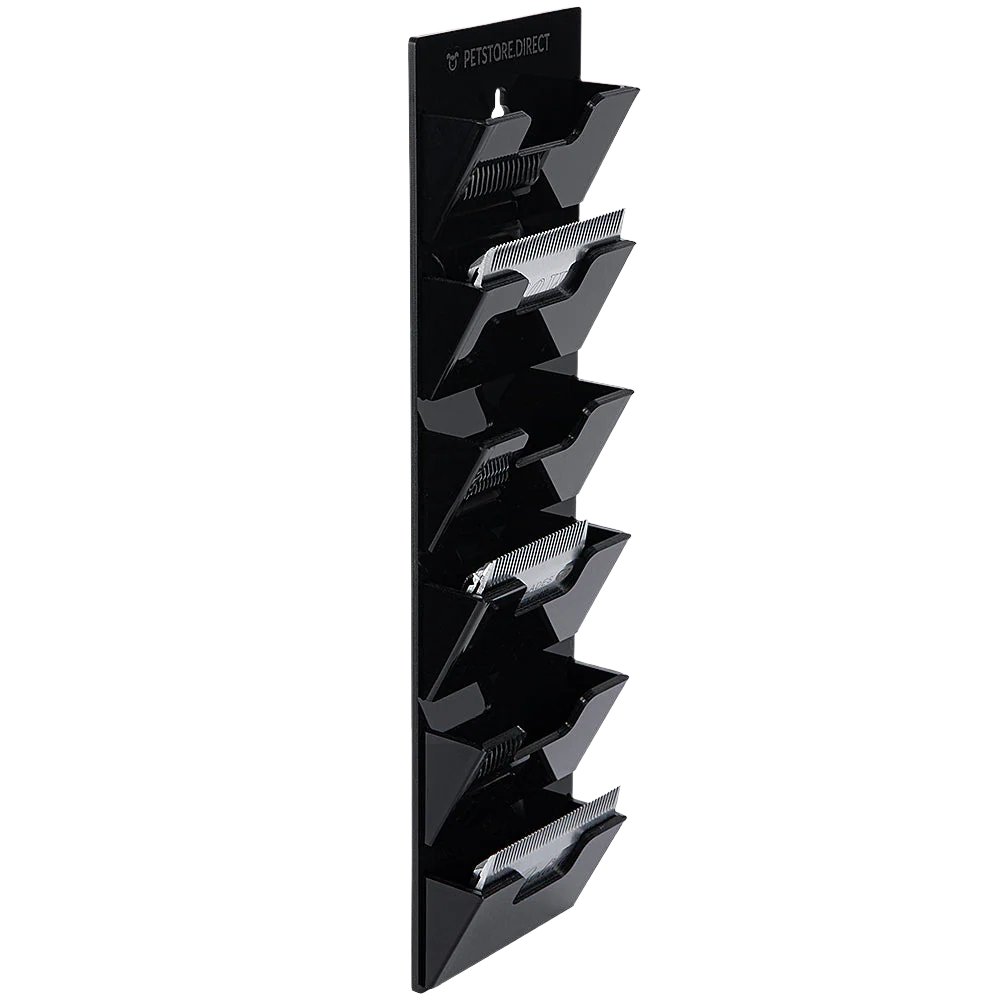 Wall Wide 6 Blades Holder Black by PetStore.Direct - Image 2
