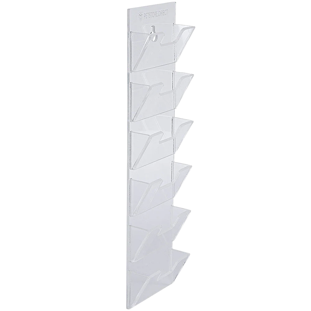 Wall Wide 6 Blades Holder Clear by PetStore.Direct - Image 3