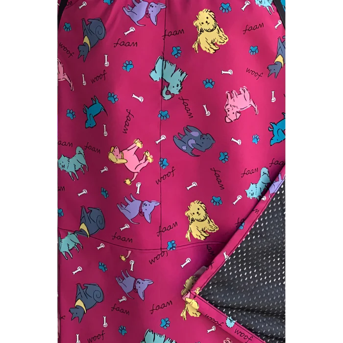 Pink Dogs Grooming Apron by Ladybird Line - Image 3
