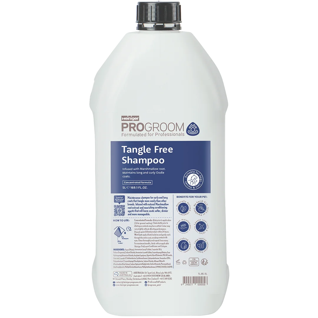 Tangle-Free Shampoo 5 Litre by Heiniger ProGroom - Image 2