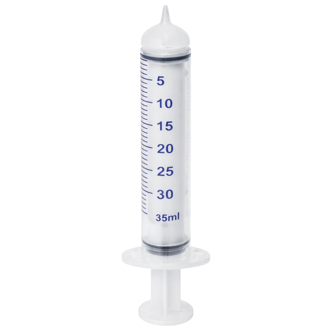 Extra Small Threaded Syringe Feeding Nipples, 10ml (5-Pack) by Puppywarmer - Image 2