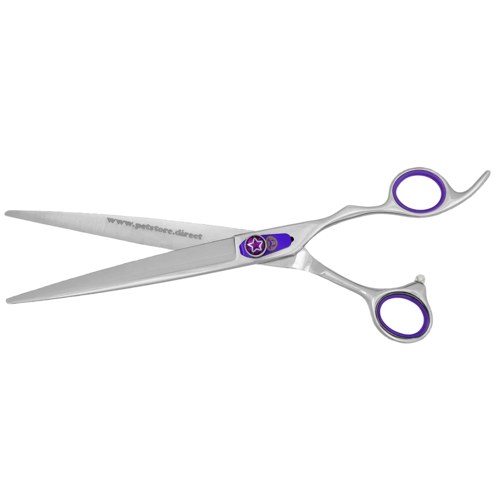 Purple 4 Grooming Shear Set in a Case by PetStore.Direct - Image 7