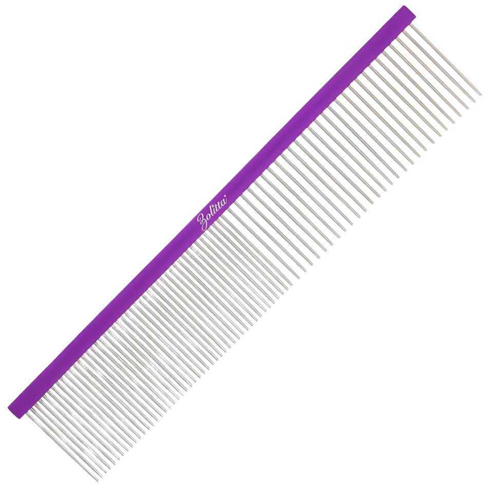 Storm Medium Light Comb 7.5" Purple by Zolitta
