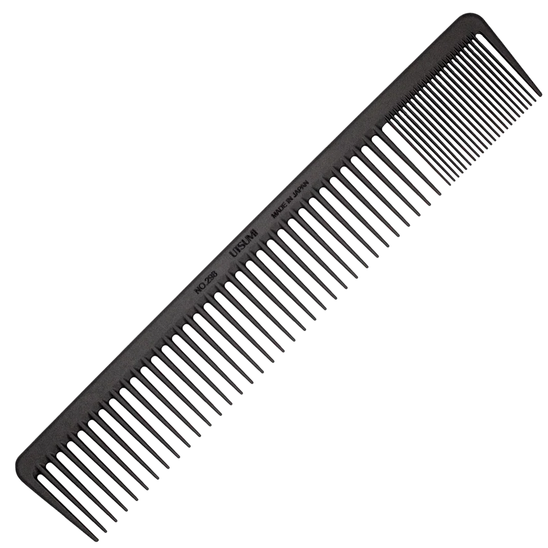 10" Comb #298 Black by Utsumi
