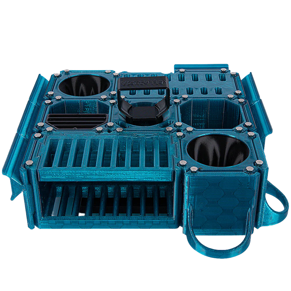 Custom Cube Tool Caddy Jolly Blue by Vanity Fur - Image 2