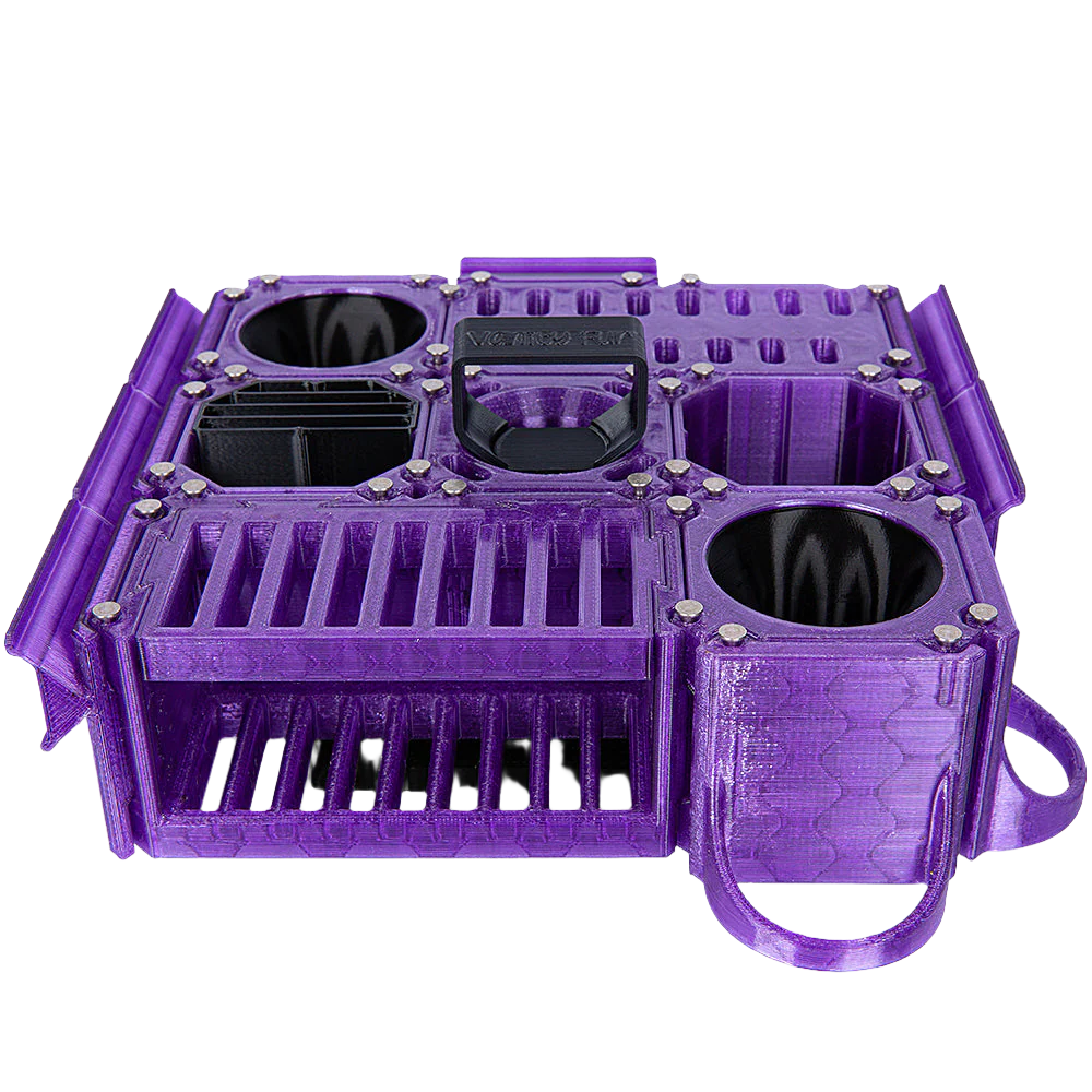 Custom Cube Tool Caddy Jolly Purple by Vanity Fur - Image 2