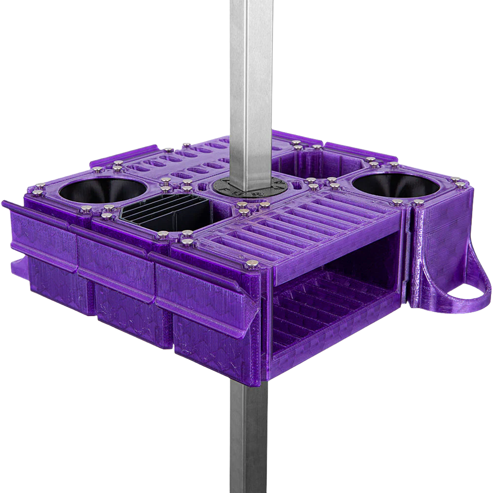 Custom Cube Tool Caddy Jolly Purple by Vanity Fur - Image 3