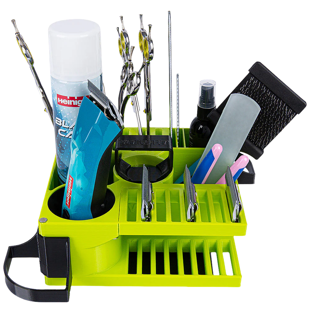 Mini Cube Tool Caddy Lime Green by Vanity Fur - Image 3