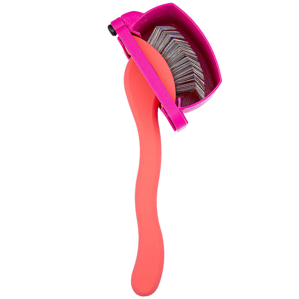 Small Brush Cover Magenta by Vanity Fur - Image 2
