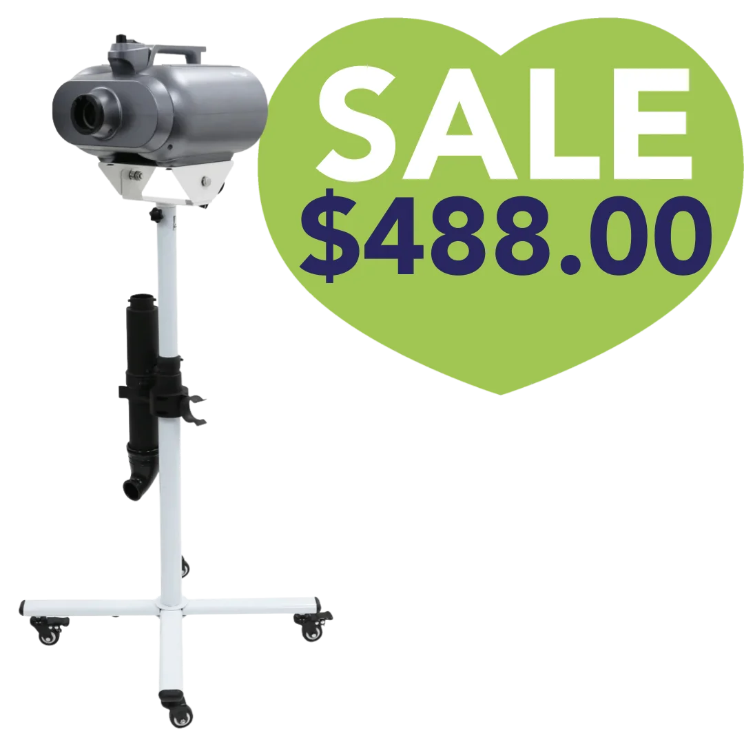 Duo-Surge Dryer with Movable Dryer Stand by Waggz