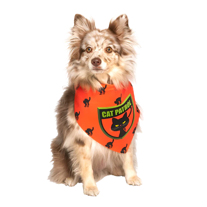 Cat Patrol Dog Bandana by Dog Fashion Living - Image 2