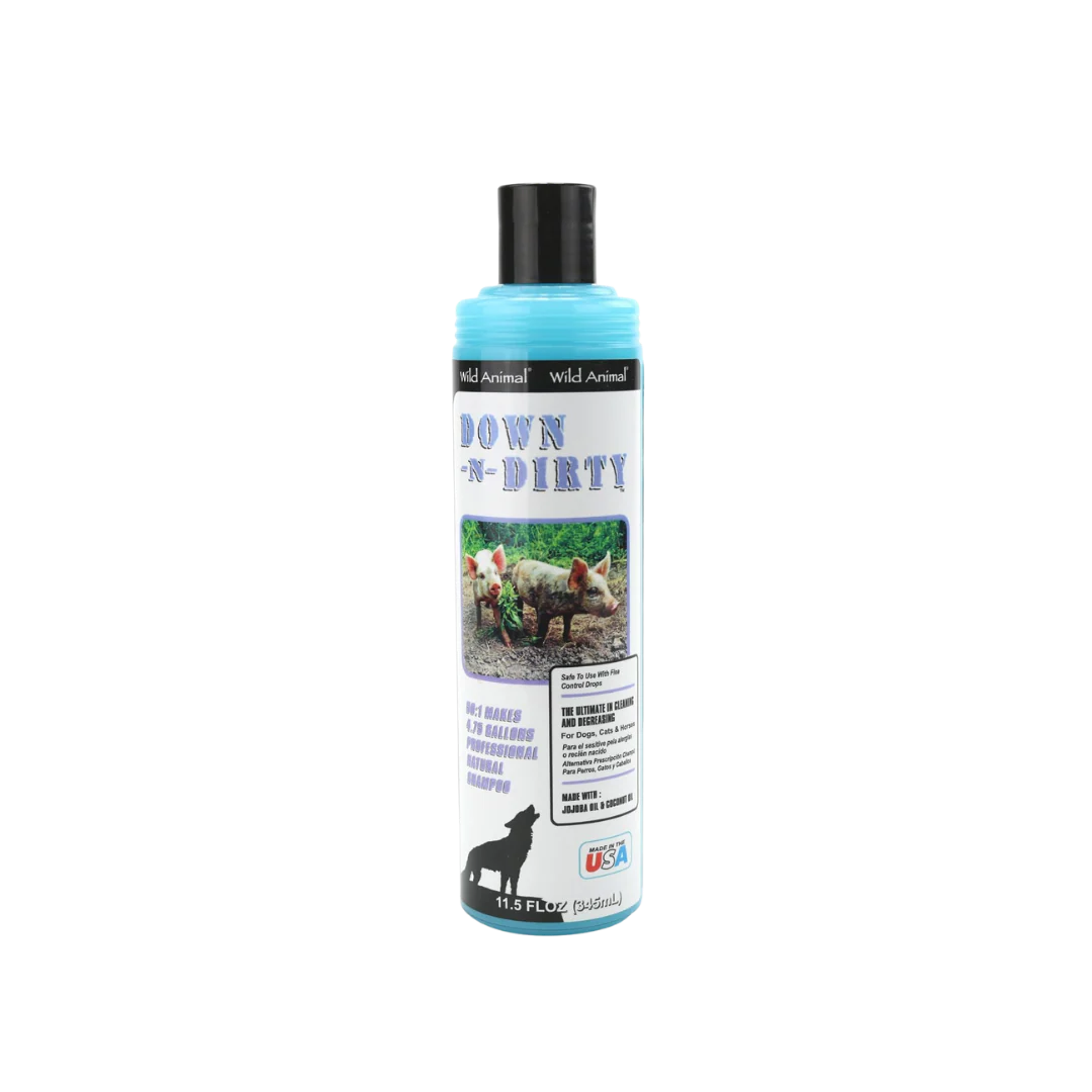 Down-N-Dirty Shampoo 50:1 11oz by Wild Animal