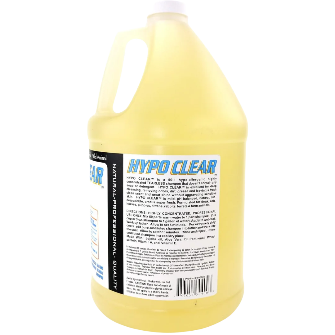 Hypo Clear Shampoo Gallon by Wild Animal - Image 2