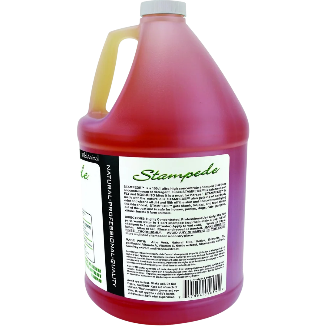 Stampede 100:1 Shampoo Gallon by Wild Animal - Image 2