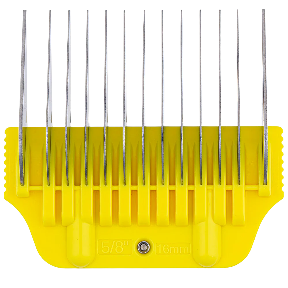 #0 5/8" Yellow Wide Attachment Comb 16 mm by Zolitta