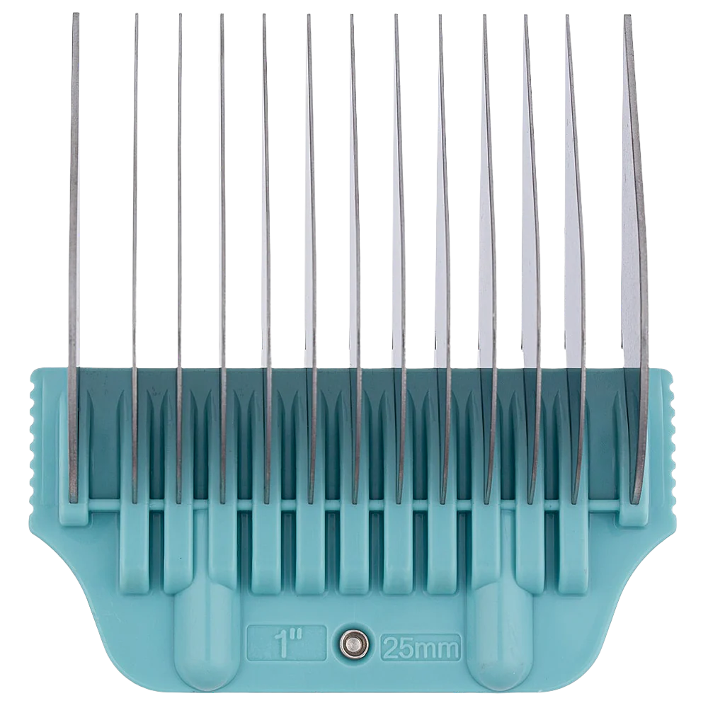 #E 1" Aqua Wide Attachment Comb 25 mm by Zolitta