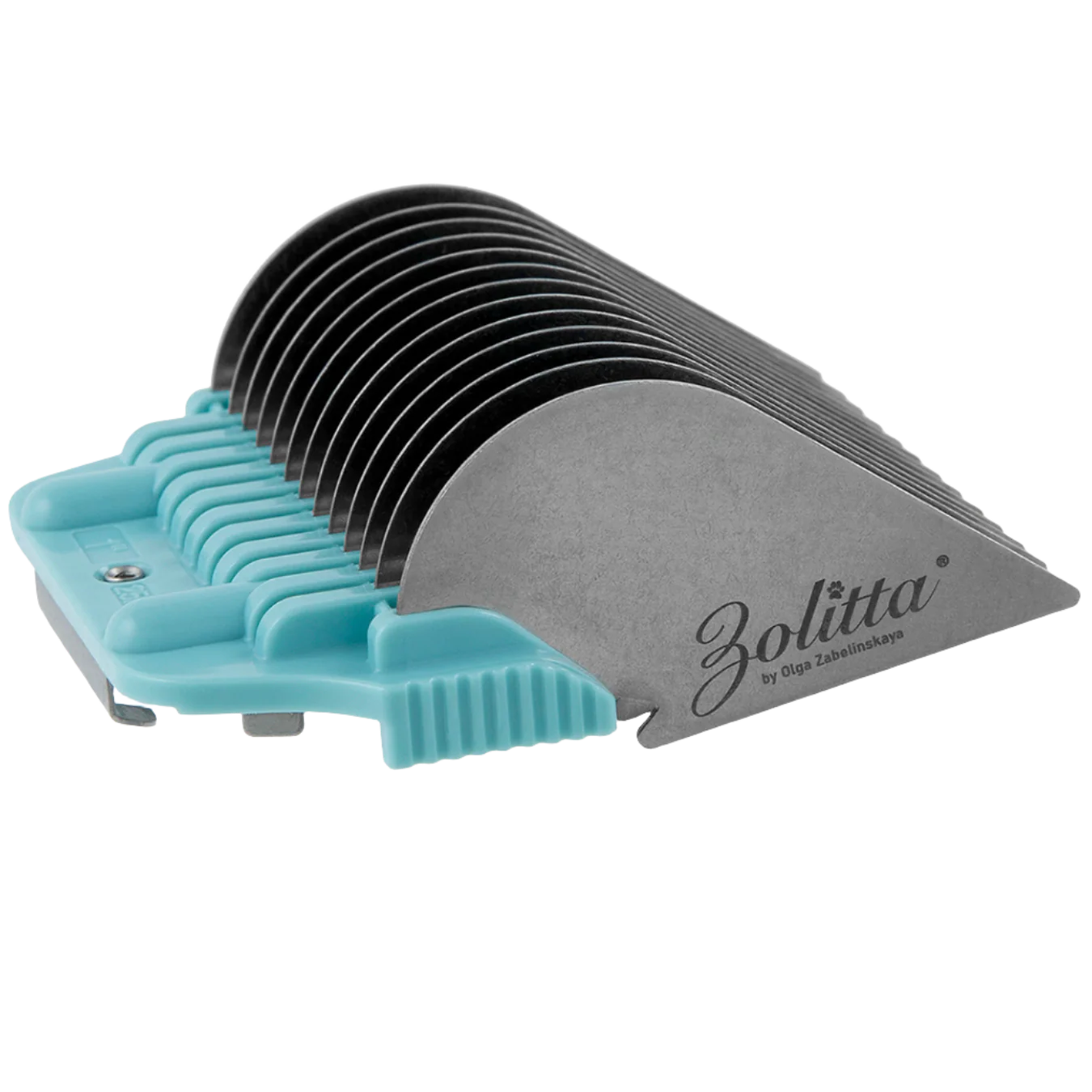 #E 1" Aqua Wide Attachment Comb 25 mm by Zolitta - Image 2