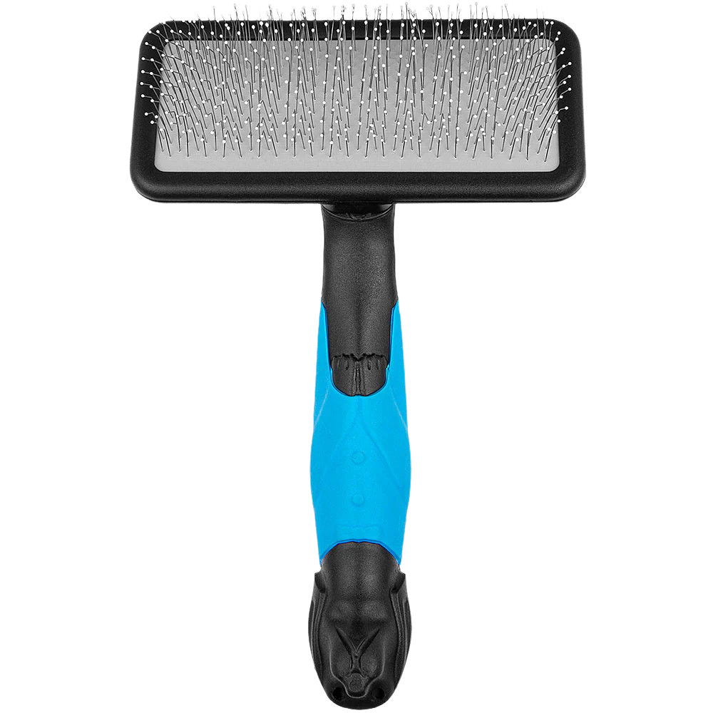 Mr. Slick Medium Slicker Brush with Protected Pins by Zolitta