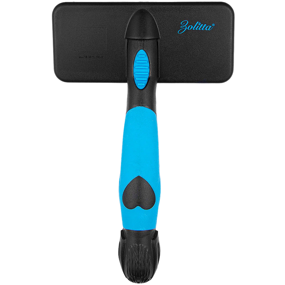 Mr. Slick Medium Slicker Brush with Protected Pins by Zolitta - Image 2