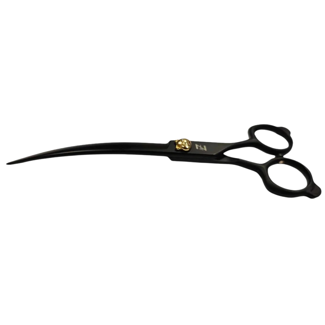 Teddy Bear 6.5" 3 Scissors Set Black by Zolitta - Image 8