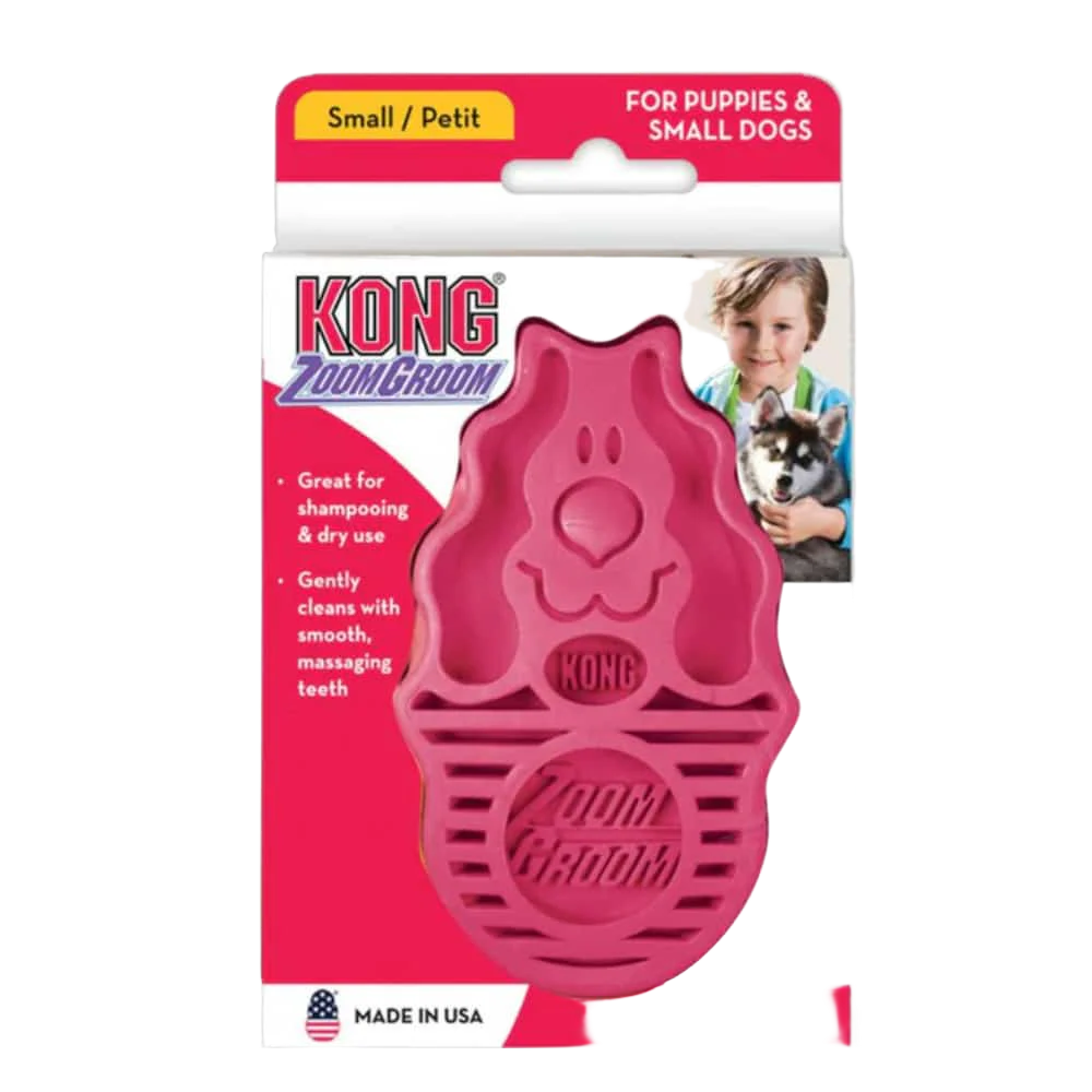 Large Bathing Brush for Dogs Pink by ZoomGroom - Image 4